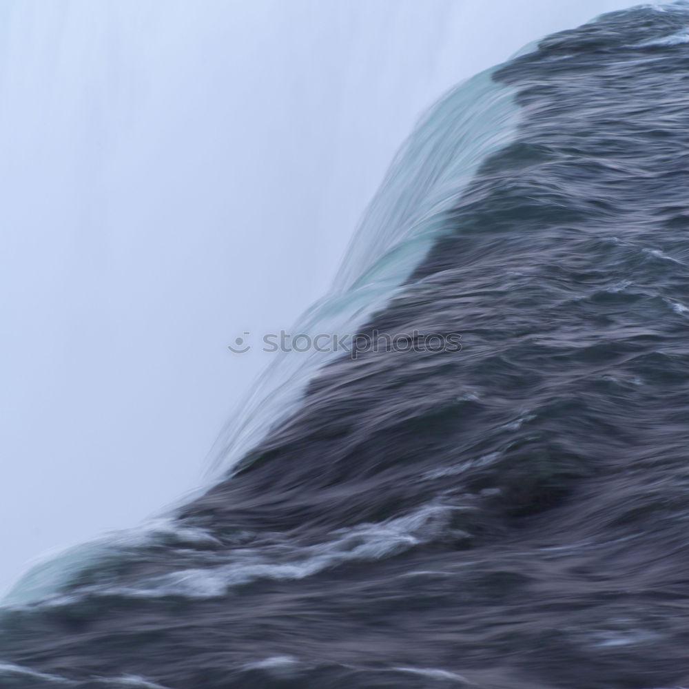 Similar – Image, Stock Photo The Wave at the Abyss