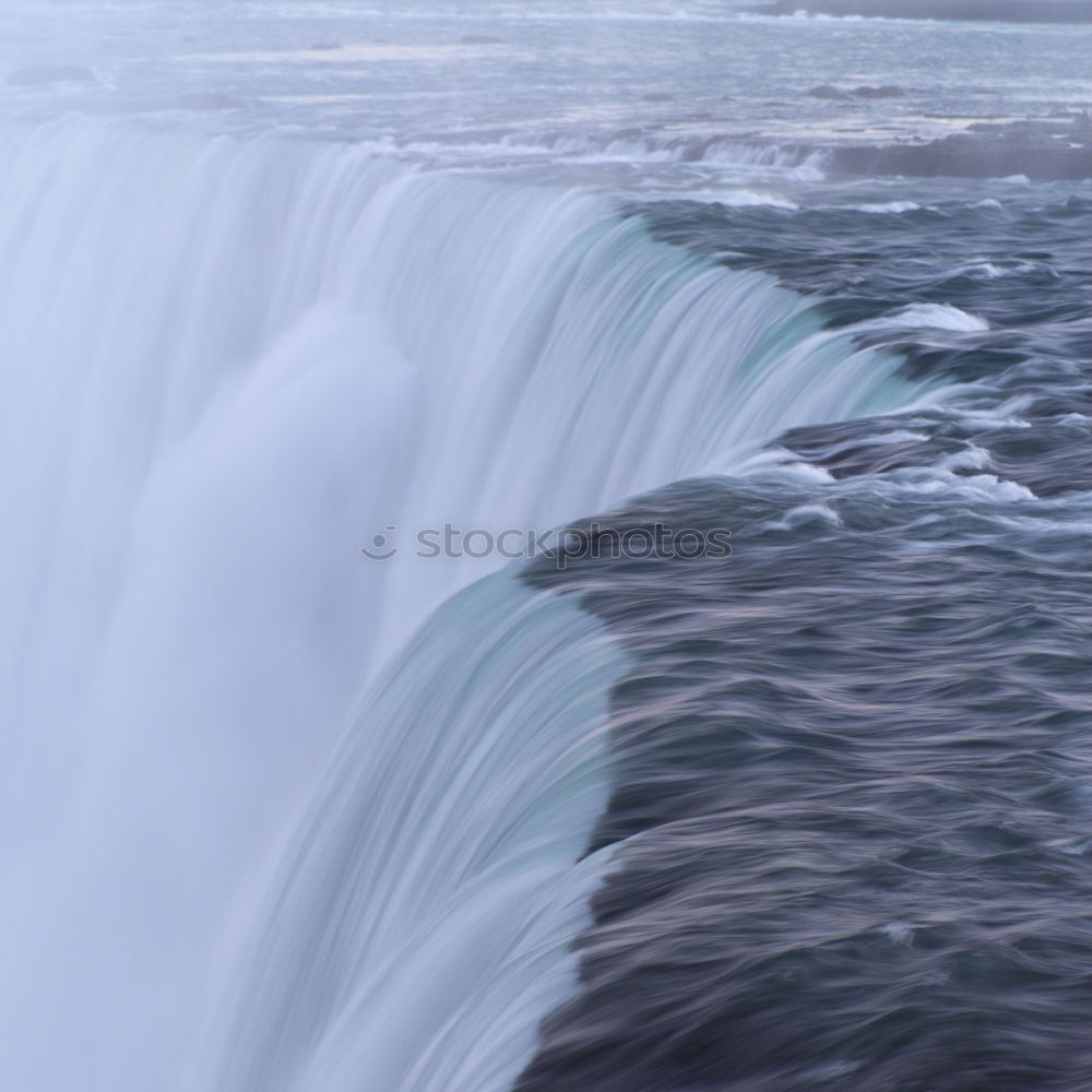 Similar – Image, Stock Photo The Wave at the Abyss