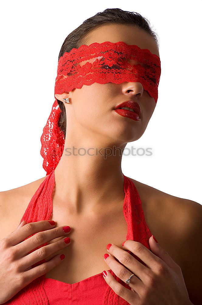 Similar – Foto Bild ernst feminin Junge Frau