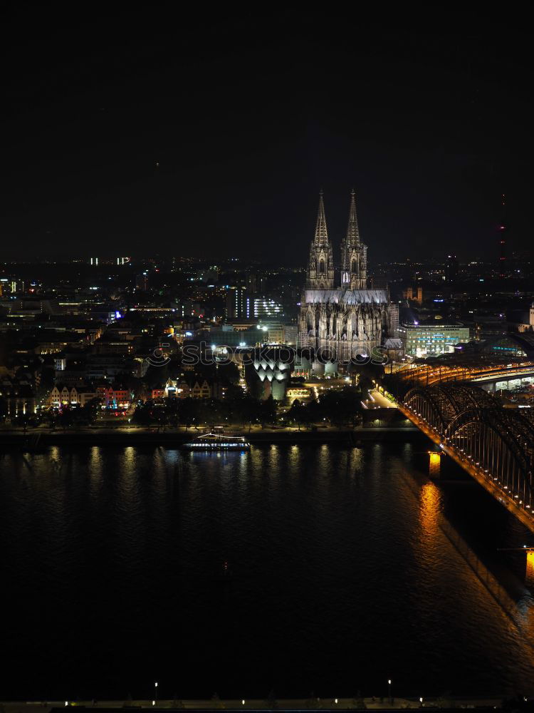 Similar – Image, Stock Photo Skyline Cologne