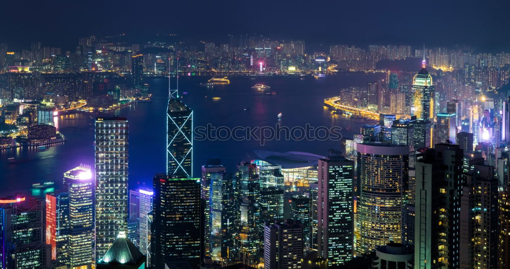 Similar – Skyline Hongkong China