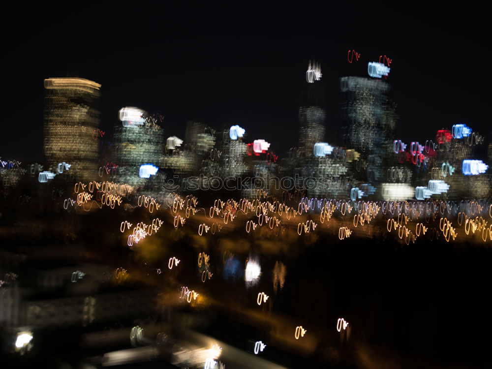 Über Berlin bei Nacht