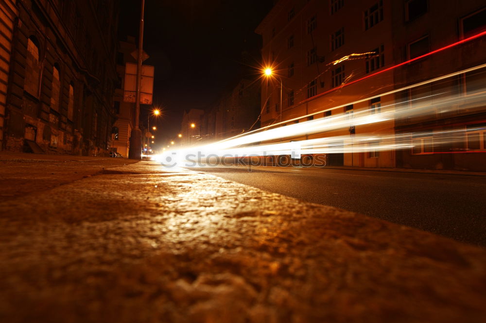 Similar – evening S-Bahn Tunnel