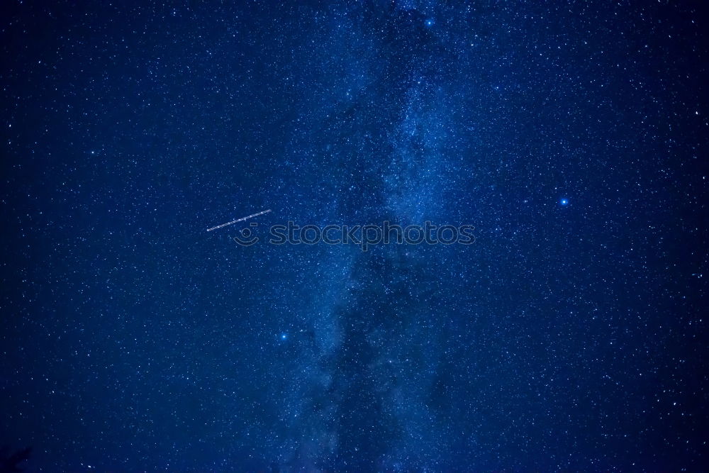 Similar – Image, Stock Photo falling star with glowing night clouds