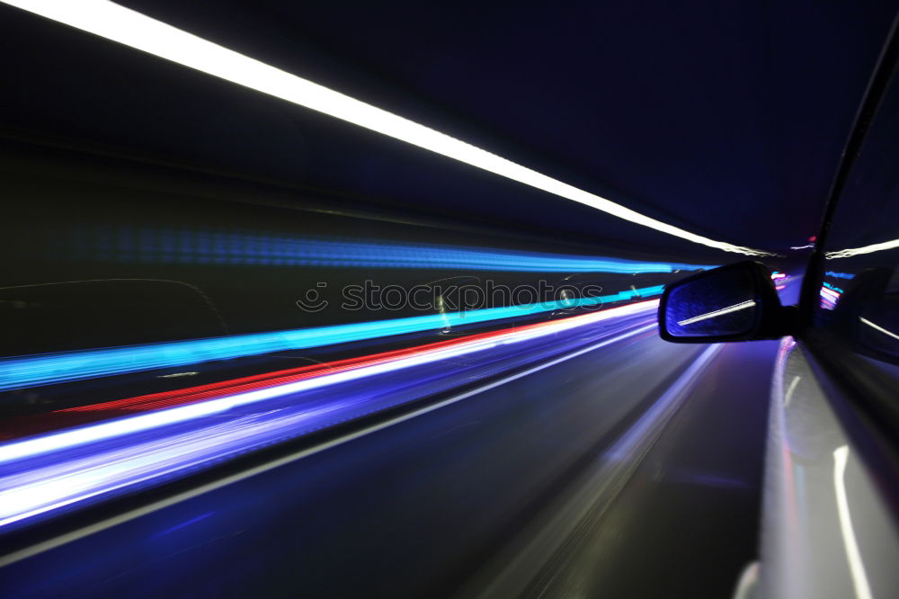 Similar – Image, Stock Photo speed of light Highway