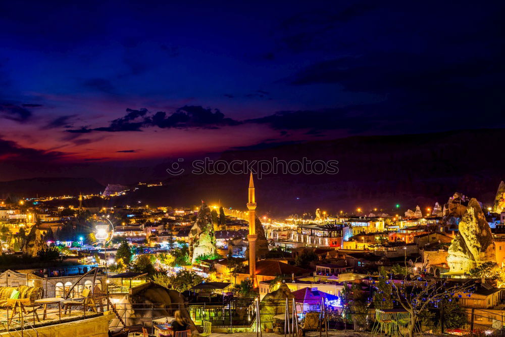 Similar – Image, Stock Photo Sunset over the Acropolis