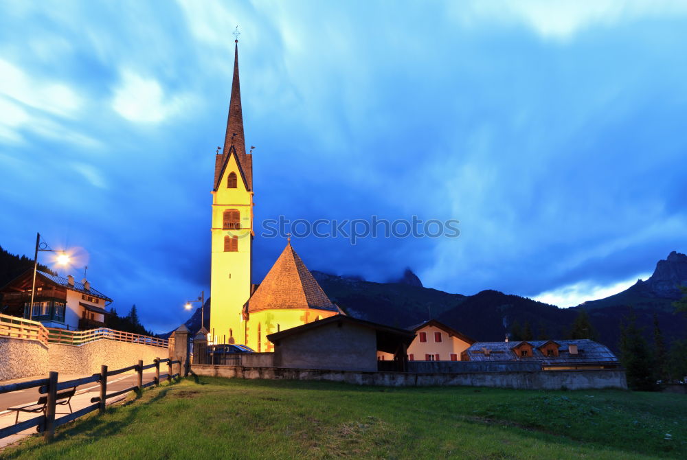 Similar – Icelandic church in the little town of Husavik