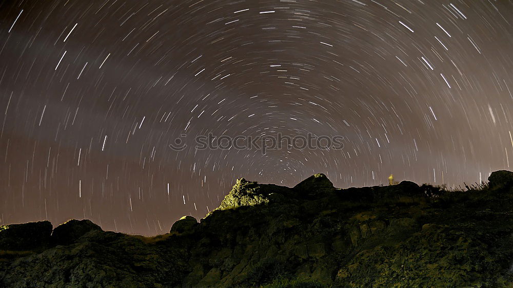 Similar – Star trails above the Three Peaks