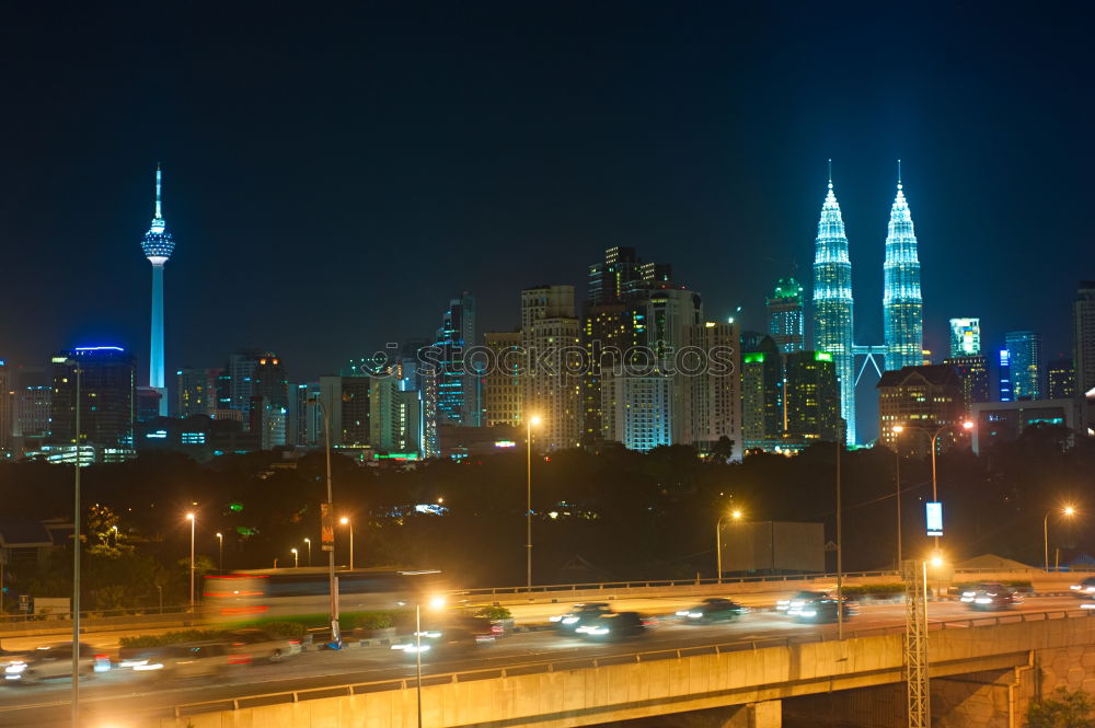 Similar – Petronas Towers at night (1)