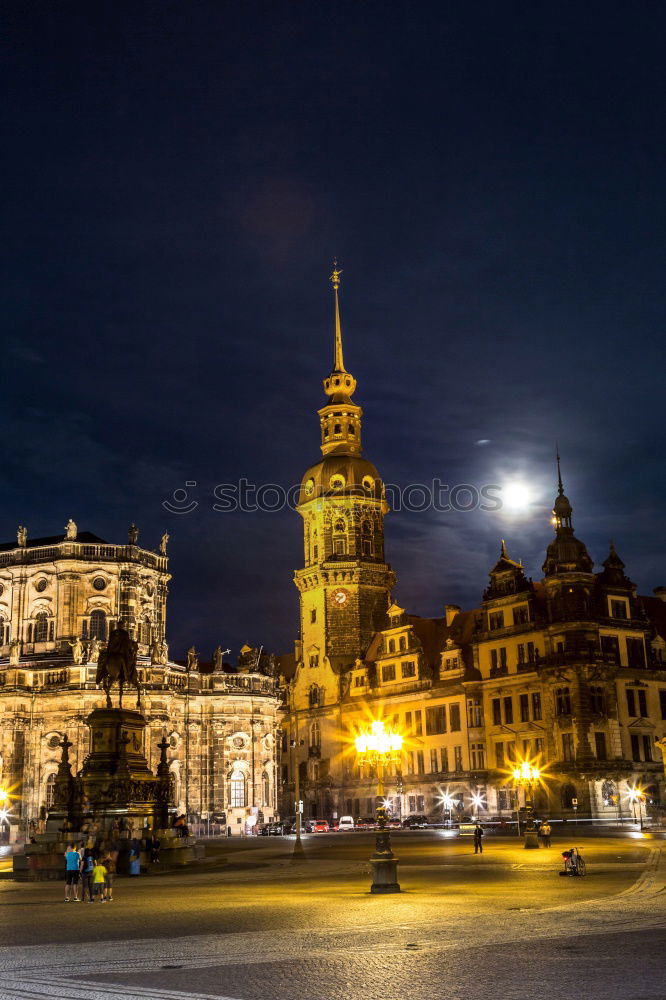 Similar – Elbe mirror Dresden