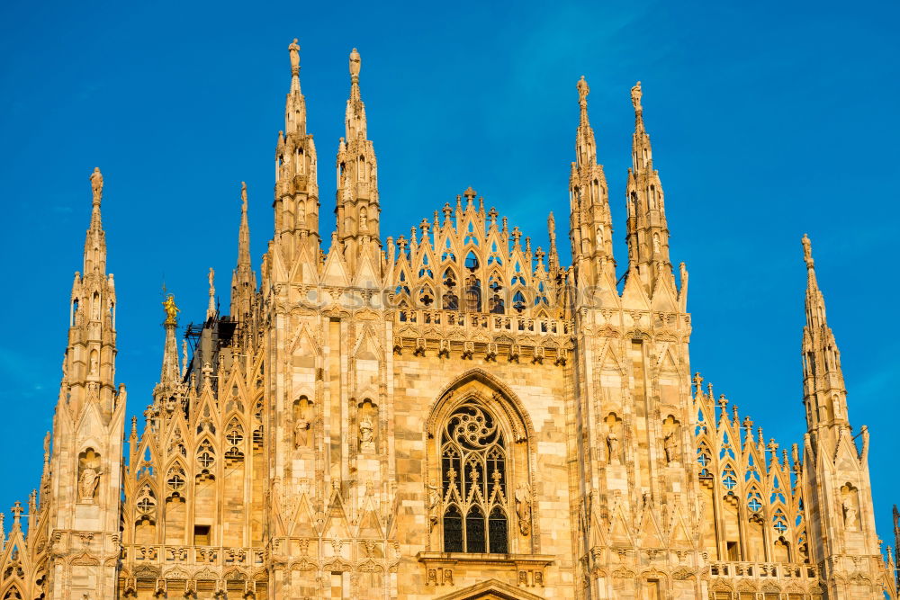 Similar – Night view of famous Milan Cathedral Duomo di Milano