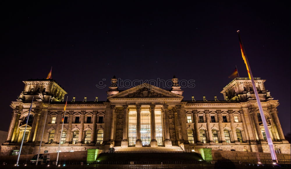 Similar – Berlin Reichstag building, at night