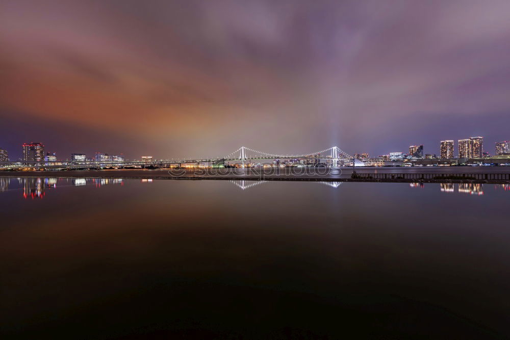 Similar – Binnenalster in Hamburg, in the evening