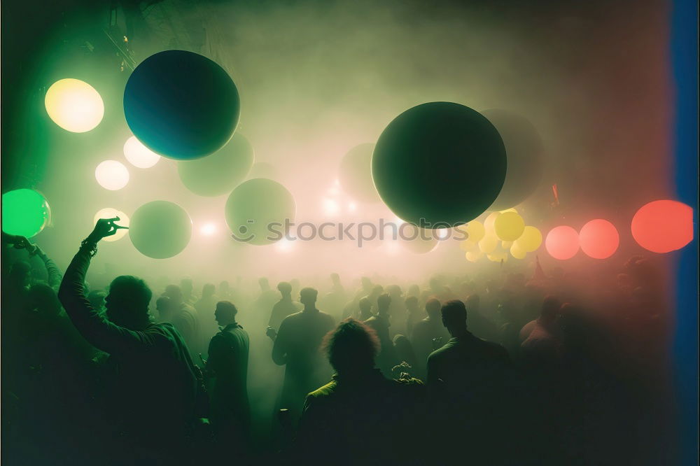 Similar – concert Crowd of people