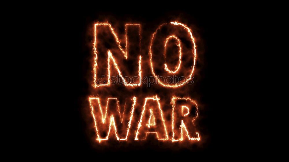 Similar – no war Poster Things call