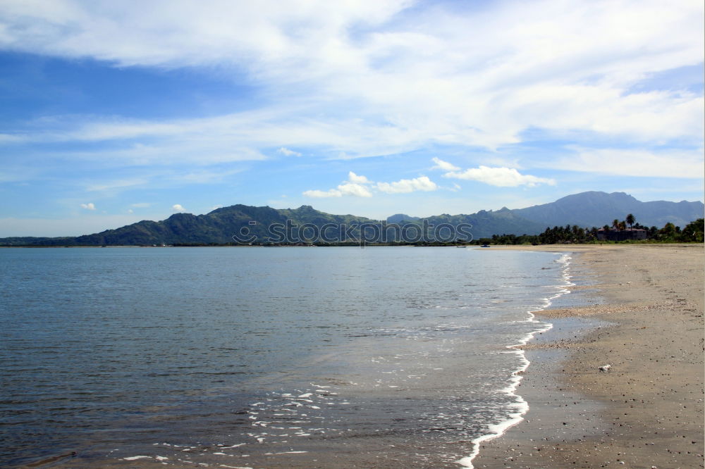 Similar – Bay of Rings Strand Meer