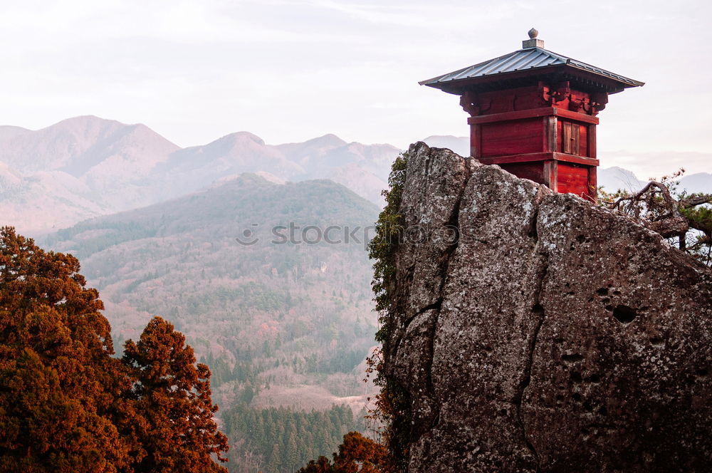 Similar – Image, Stock Photo Red pagoda in forest