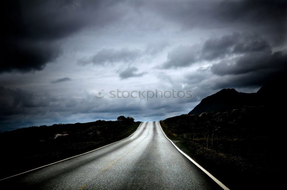 Similar – Road to nowhere Horizon