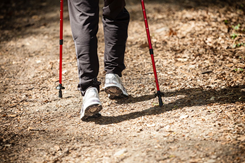 Similar – Image, Stock Photo Close up of a gardener standing in a garden with his tools