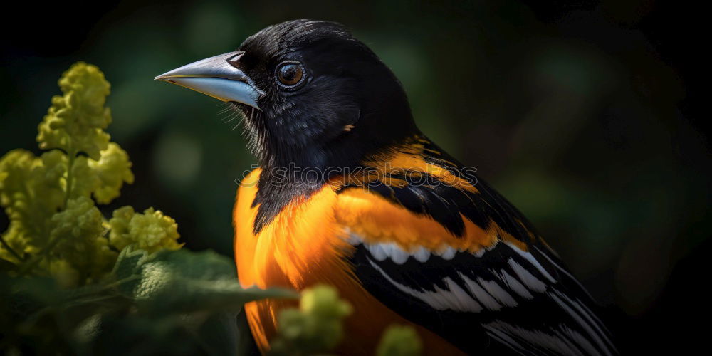 Similar – Attentive robin on tree stump in forest