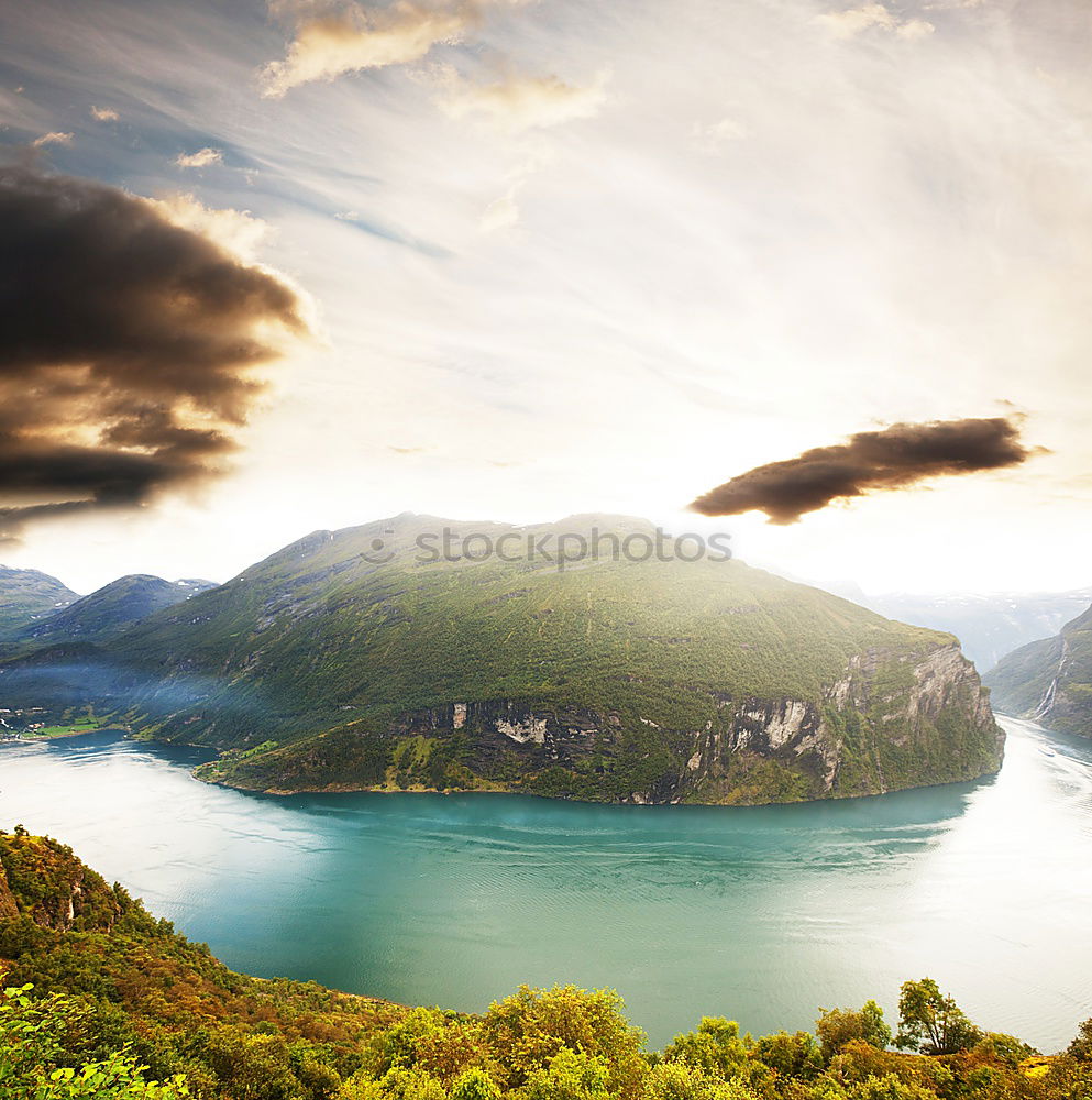 Similar – Image, Stock Photo Lake Atitlan Guatemala