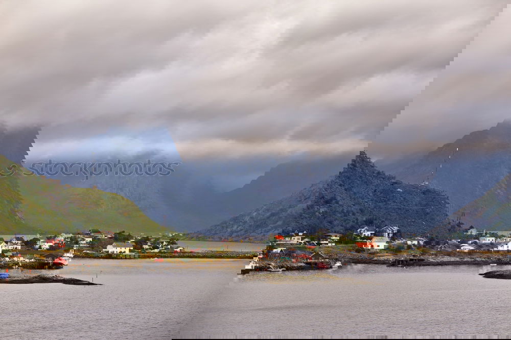 Similar – Image, Stock Photo Boats in Å Watercraft