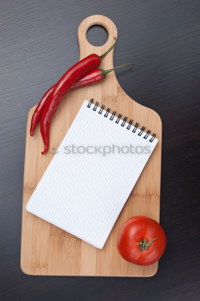 Similar – blank notepad Vegetable