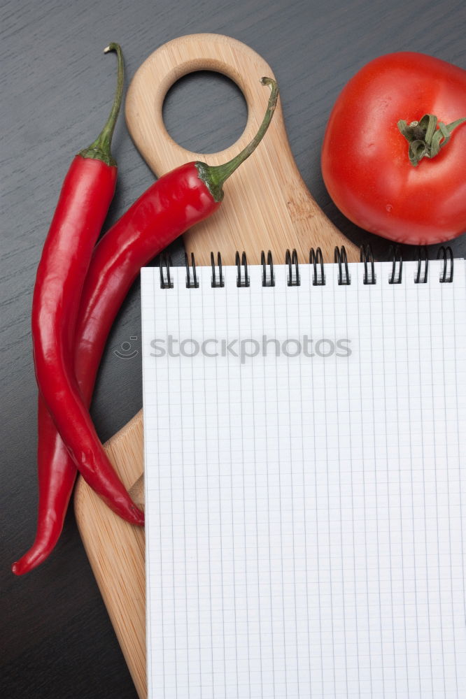 Similar – blank notepad Vegetable