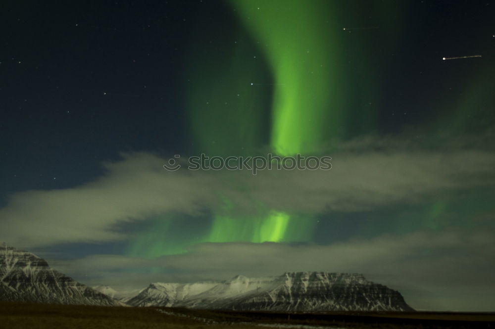 Similar – Aurora borealis over Lofoten