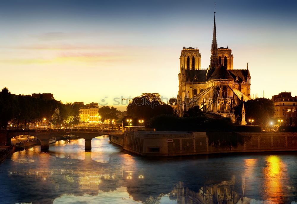 Image, Stock Photo Notre Dame Paris