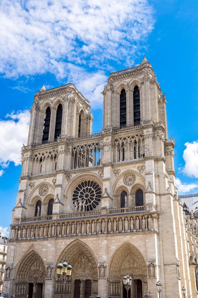 Similar – Notre Dame Paris Clouds