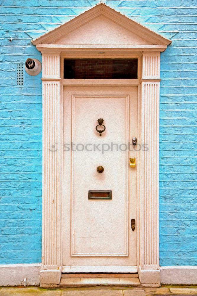 Similar – Image, Stock Photo Mailboxes on colourful house wall in Portugal