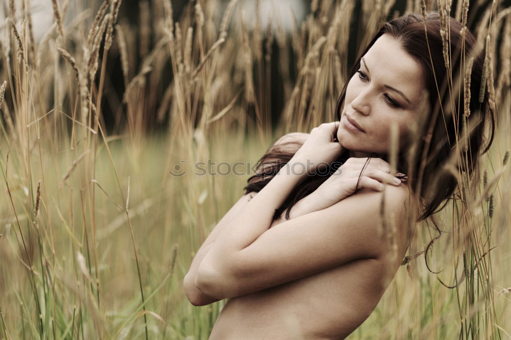 Similar – Image, Stock Photo . Feminine 1 Human being