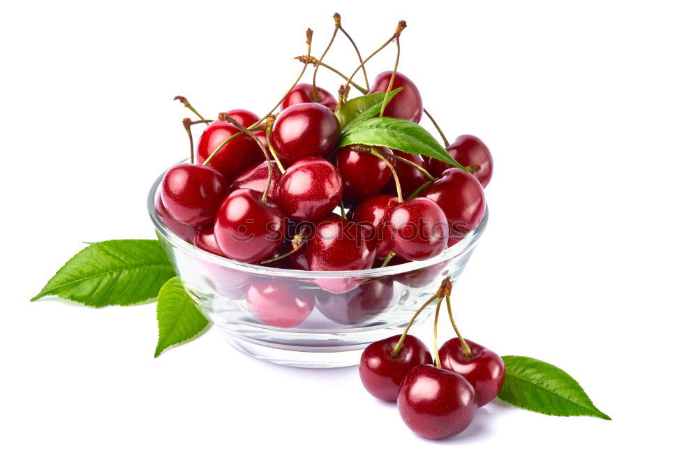 Similar – Image, Stock Photo Cup with fresh ripe cherries