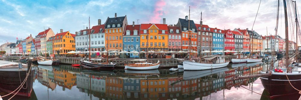 Similar – Image, Stock Photo Romantic Nyhavn, Copenhagen, Denmark