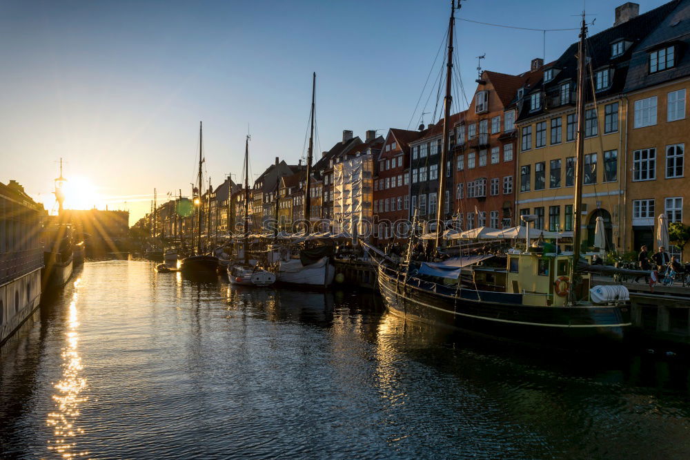 Similar – Image, Stock Photo Romantic Nyhavn, Copenhagen, Denmark