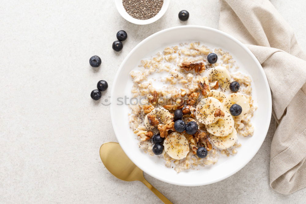 Similar – Porridge with fresh fruits