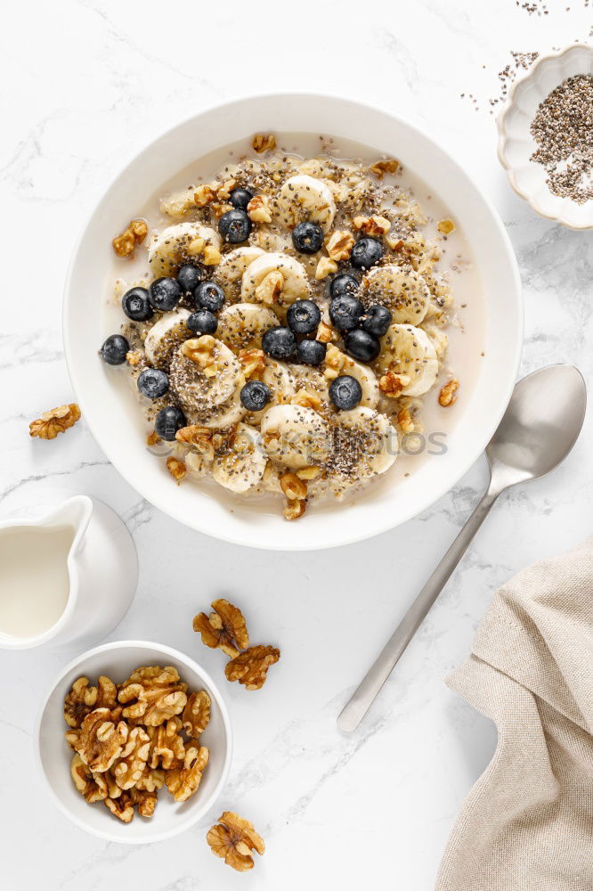 Similar – Porridge with fresh fruits