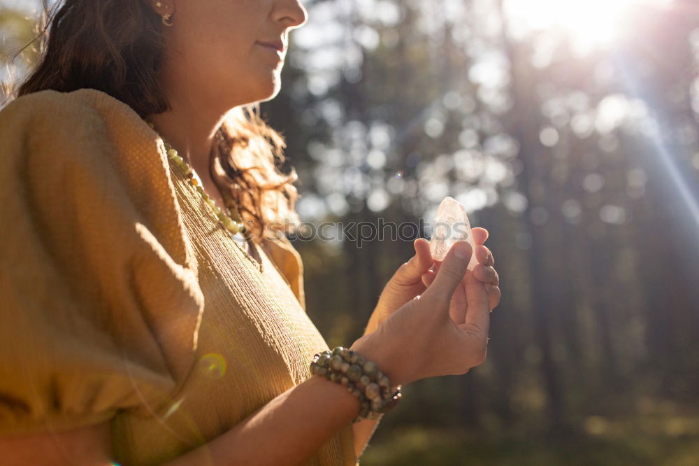 Similar – Young woman with steaming cup