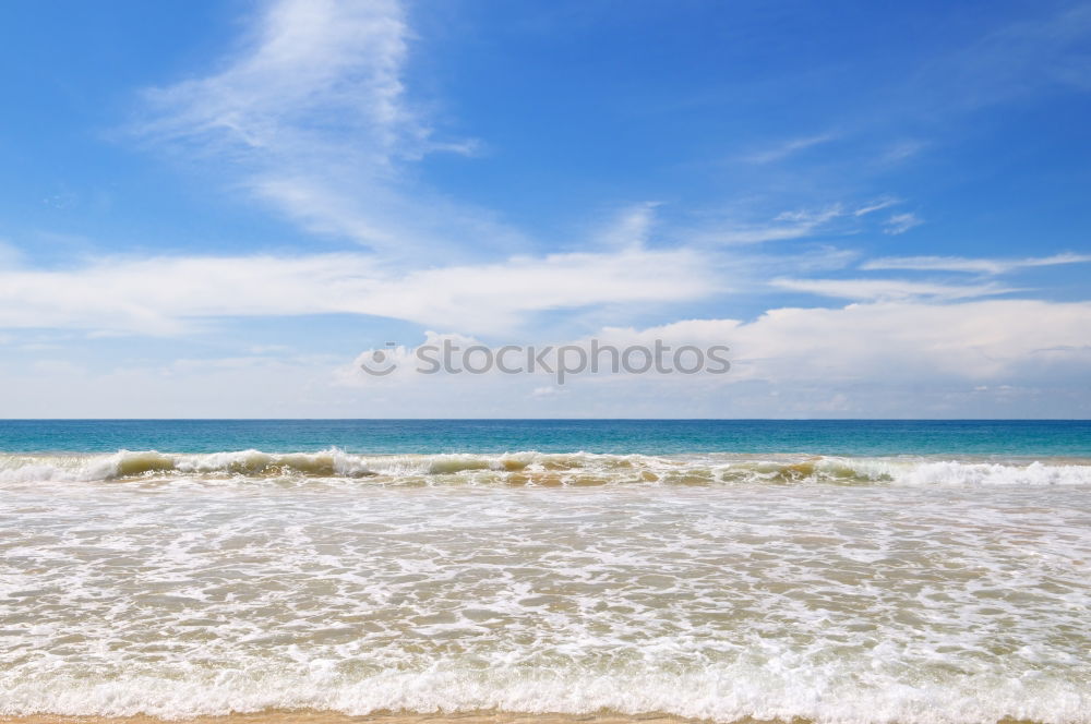 Similar – Image, Stock Photo The sea Vacation & Travel