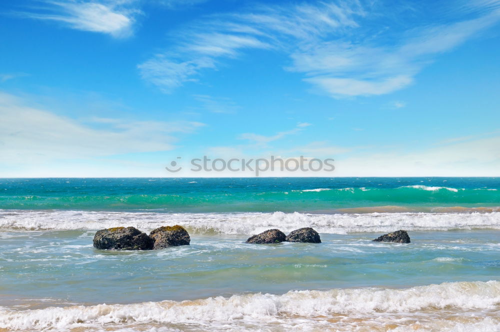 Similar – Image, Stock Photo Day at the sea Sand Water