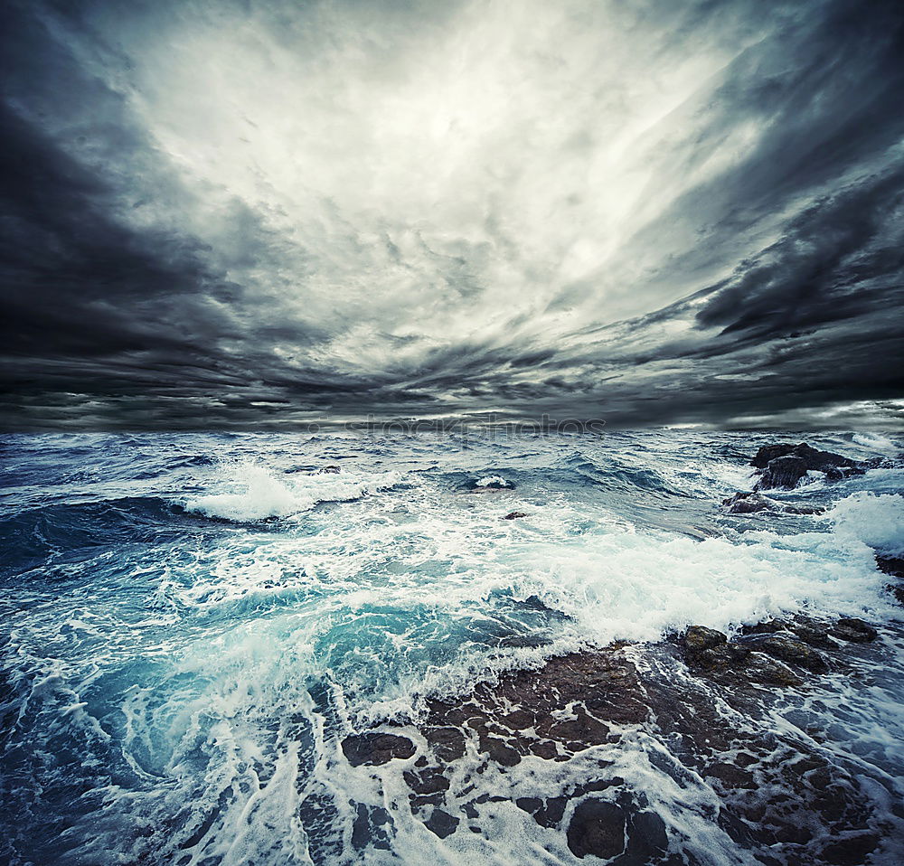 Similar – Image, Stock Photo offshore Ocean Waves