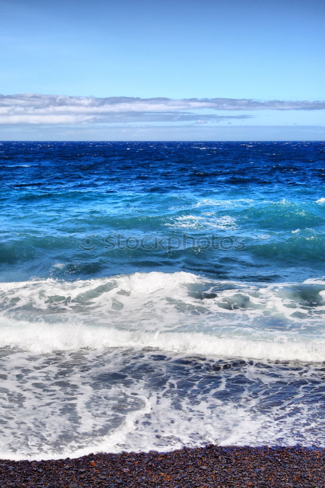 Similar – Lava Beach Iceland