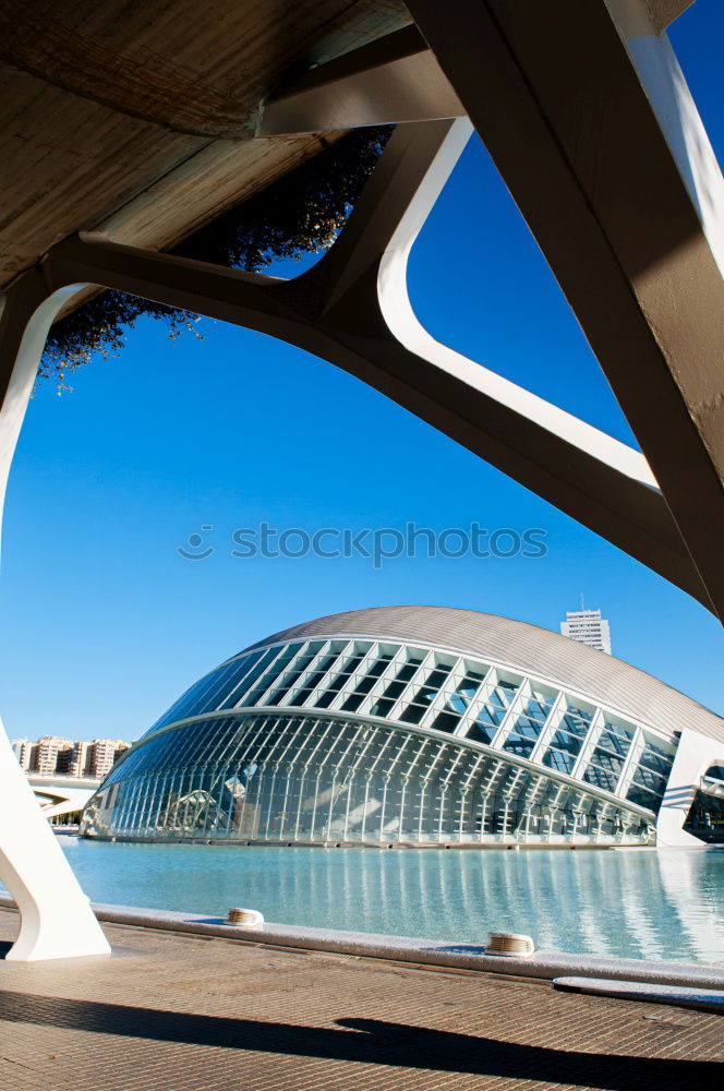 Similar – Foto Bild valencia, zufahrt zur „ciudad de las ciencias“