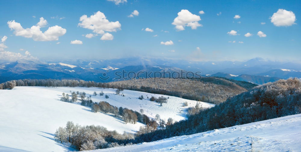 Similar – View from the Unterberg to the foothills of the Alps