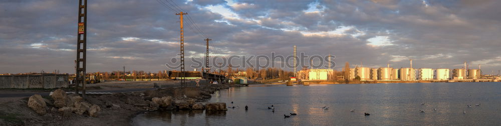 Similar – Evening mood at Michigan Lake