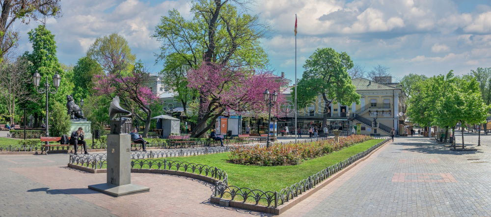 Similar – Image, Stock Photo Peace and quiet in the city