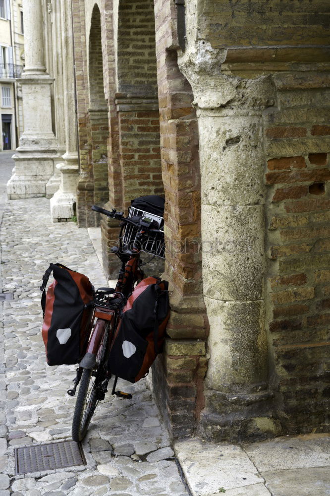 Similar – Image, Stock Photo left bend Weimar Bicycle