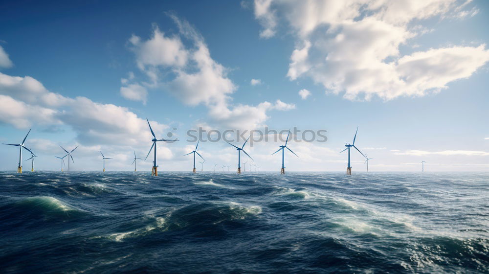 Similar – Image, Stock Photo Freight traffic at the Hoek van Holland