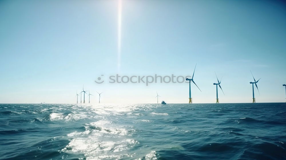 Similar – Image, Stock Photo Freight traffic at the Hoek van Holland